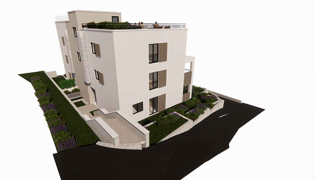 Apartments in Kotor in einem Gebäude mit Swimmingpool — photo 14